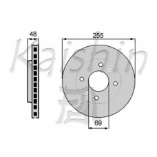 CBR019 KAISHIN Тормозной диск