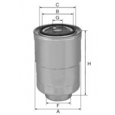 XN3002 UNIFLUX FILTERS Топливный фильтр