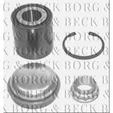 BWK1057 BORG & BECK Комплект подшипника ступицы колеса