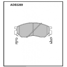 ADB3269 Allied Nippon Тормозные колодки