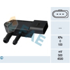16112 FAE Датчик, давление выхлопных газов