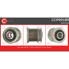 CCP90189 CASCO Ременный шкив, генератор