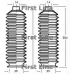 FSG3138 FIRST LINE Пыльник, рулевое управление