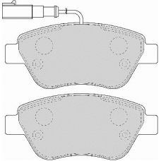 FD6916A NECTO Комплект тормозных колодок, дисковый тормоз