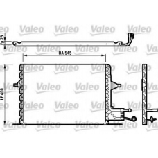 816899 VALEO Конденсатор, кондиционер