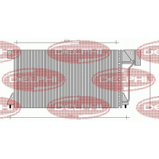 TSP0225025 DELPHI Конденсатор, кондиционер