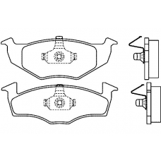 21866 197  0 5 T4026 TEXTAR Колодки тормозные