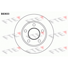 BS3633 FTE Тормозной диск