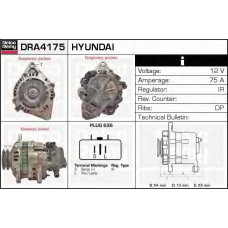 DRA4175 DELCO REMY Генератор