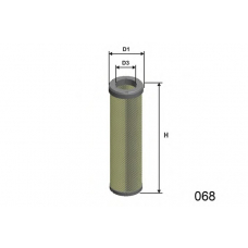RM809 MISFAT Воздушный фильтр