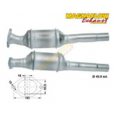 81862D MAGNAFLOW Катализатор