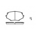 0478.02 REMSA Комплект тормозных колодок, дисковый тормоз