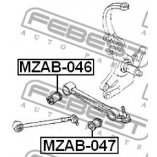 MZAB-046 FEBEST Подвеска, рычаг независимой подвески колеса