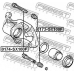 0174-SX100F FEBEST Направляющий болт, корпус скобы тормоза