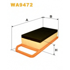 WA9472 WIX Воздушный фильтр