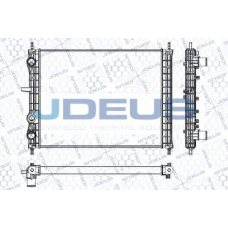 RA0110470 JDEUS Радиатор, охлаждение двигателя