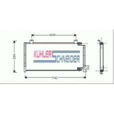 5320371 KUHLER SCHNEIDER Конденсатор, кондиционер