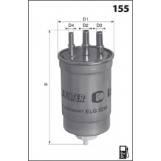 LFDF140 LUCAS FILTERS Топливный фильтр