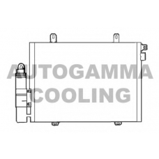 102561 AUTOGAMMA Конденсатор, кондиционер