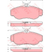 GDB1539 TRW Комплект тормозных колодок, дисковый тормоз