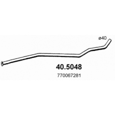 40.5048 ASSO Труба выхлопного газа