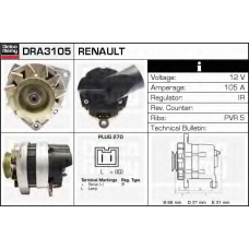 DRA3105 DELCO REMY Генератор