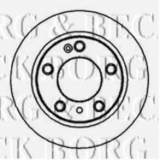BBD4043 BORG & BECK Тормозной диск