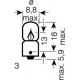 3893CB OSRAM Лампа накаливания, фонарь указателя поворота; ламп