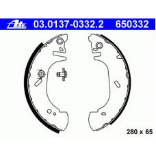 03.0137-0332.2 ATE Комплект тормозных колодок