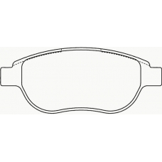 MDB2186 MINTEX Комплект тормозных колодок, дисковый тормоз