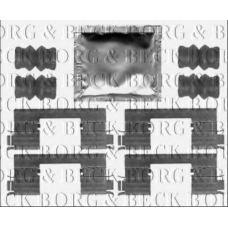 BBK1262 BORG & BECK Комплектующие, колодки дискового тормоза