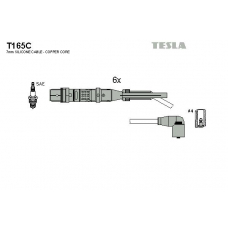 T165C TESLA Комплект проводов зажигания