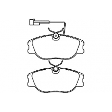 21557 193  2 5 T4005 TEXTAR Колодки тормозные