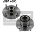 VKBA 6680 SKF Комплект подшипника ступицы колеса