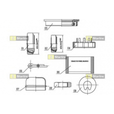 LO 00529 STARLINE Комплект подшипника ступицы колеса
