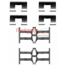 109-1118 METZGER Комплектующие, колодки дискового тормоза