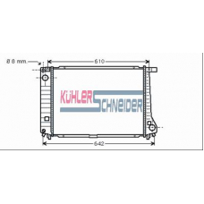 1409601 KUHLER SCHNEIDER Радиатор, охлаждение двигател