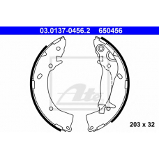 03.0137-0456.2 ATE Комплект тормозных колодок