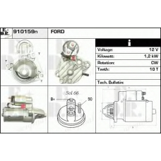 910159N EDR Стартер