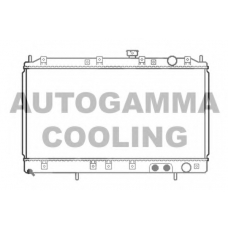 103479 AUTOGAMMA Радиатор, охлаждение двигателя