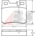 36687 OE ABS Комплект тормозных колодок, дисковый тормоз