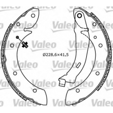 554616 VALEO Комплект тормозных колодок