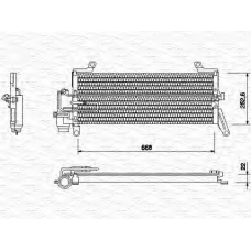 350203134000 MAGNETI MARELLI Конденсатор, кондиционер