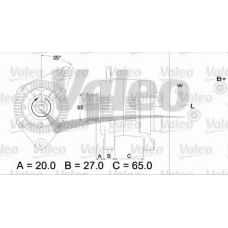 436728 VALEO Генератор