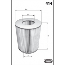 EL3955 MECAFILTER Воздушный фильтр