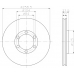 MDC927 MINTEX Тормозной диск