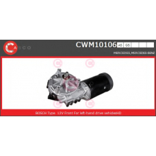 CWM10106AS CASCO Двигатель стеклоочистителя