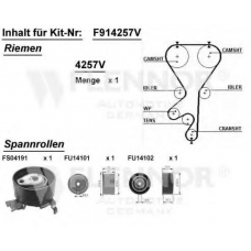 F904230V FLENNOR Комплект ремня грм