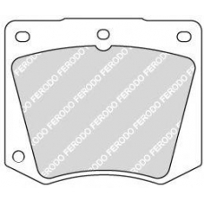 FDB1284 FERODO Комплект тормозных колодок, дисковый тормоз