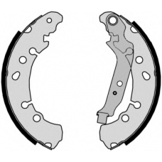 S 83 513 BREMBO Комплект тормозных колодок